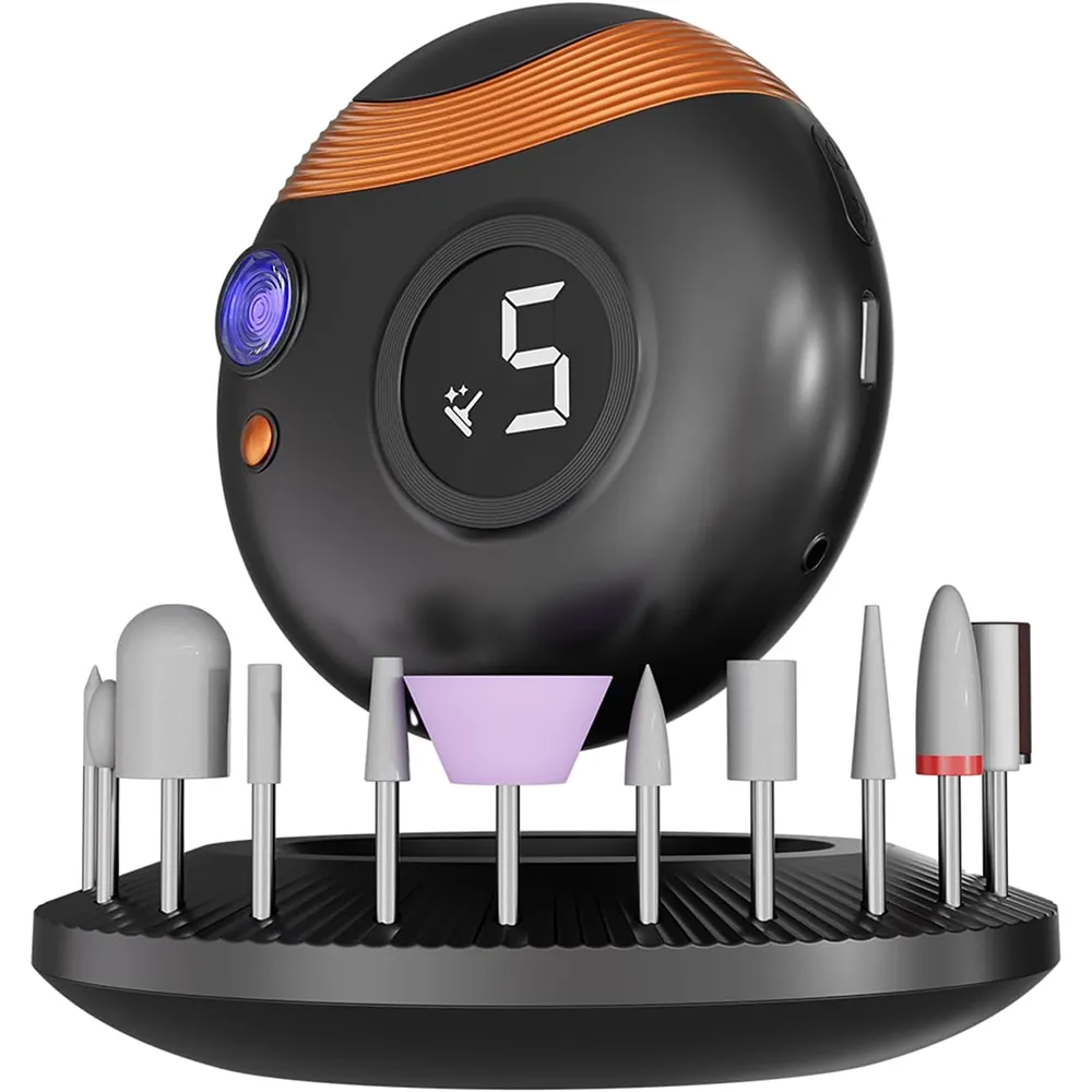 Porodo 3-in-1 Elektrische Nagelpflege Maniküre & Pediküre Set 11-teilig