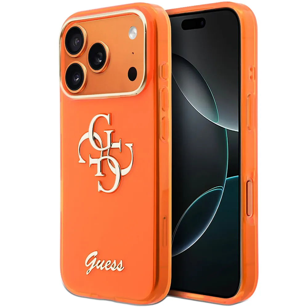 Guess Hülle Apple iPhone 17 Pro Max - Orange