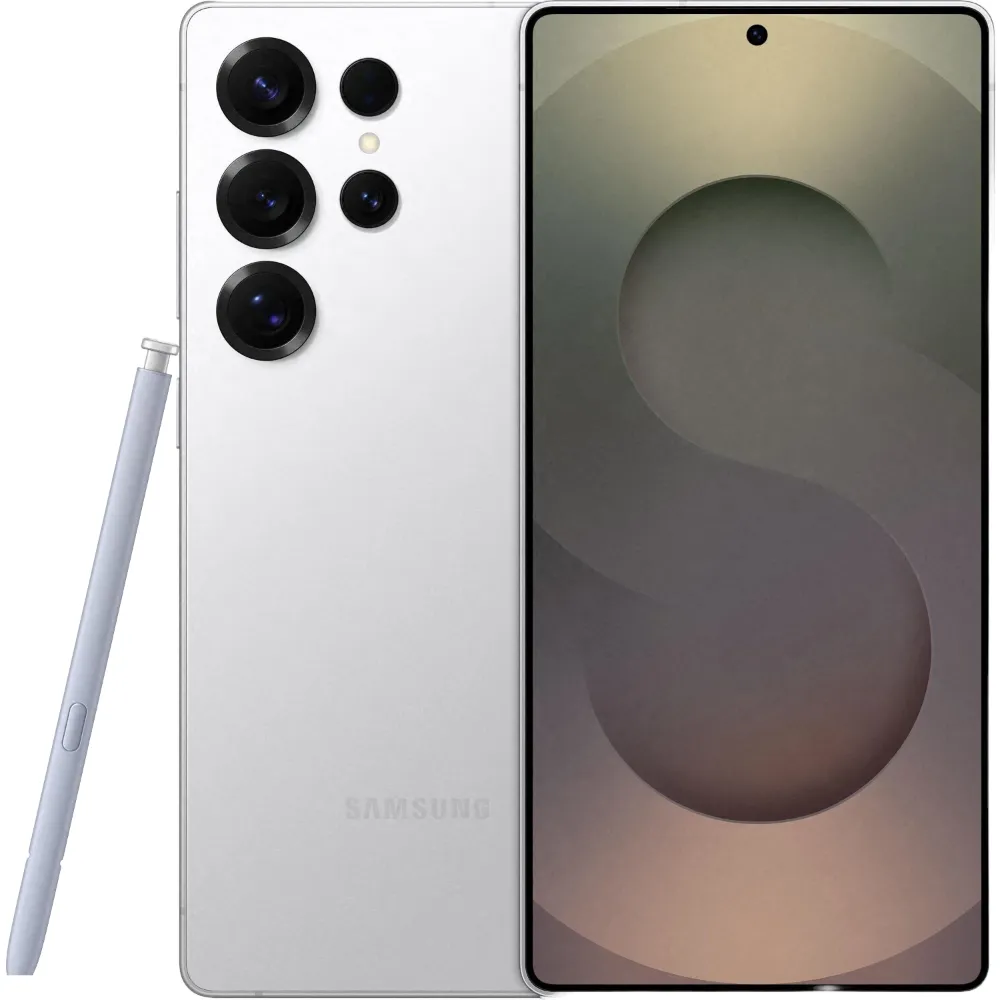 Refurbished Samsung Galaxy S25 Ultra 256GB Titanium White Silver