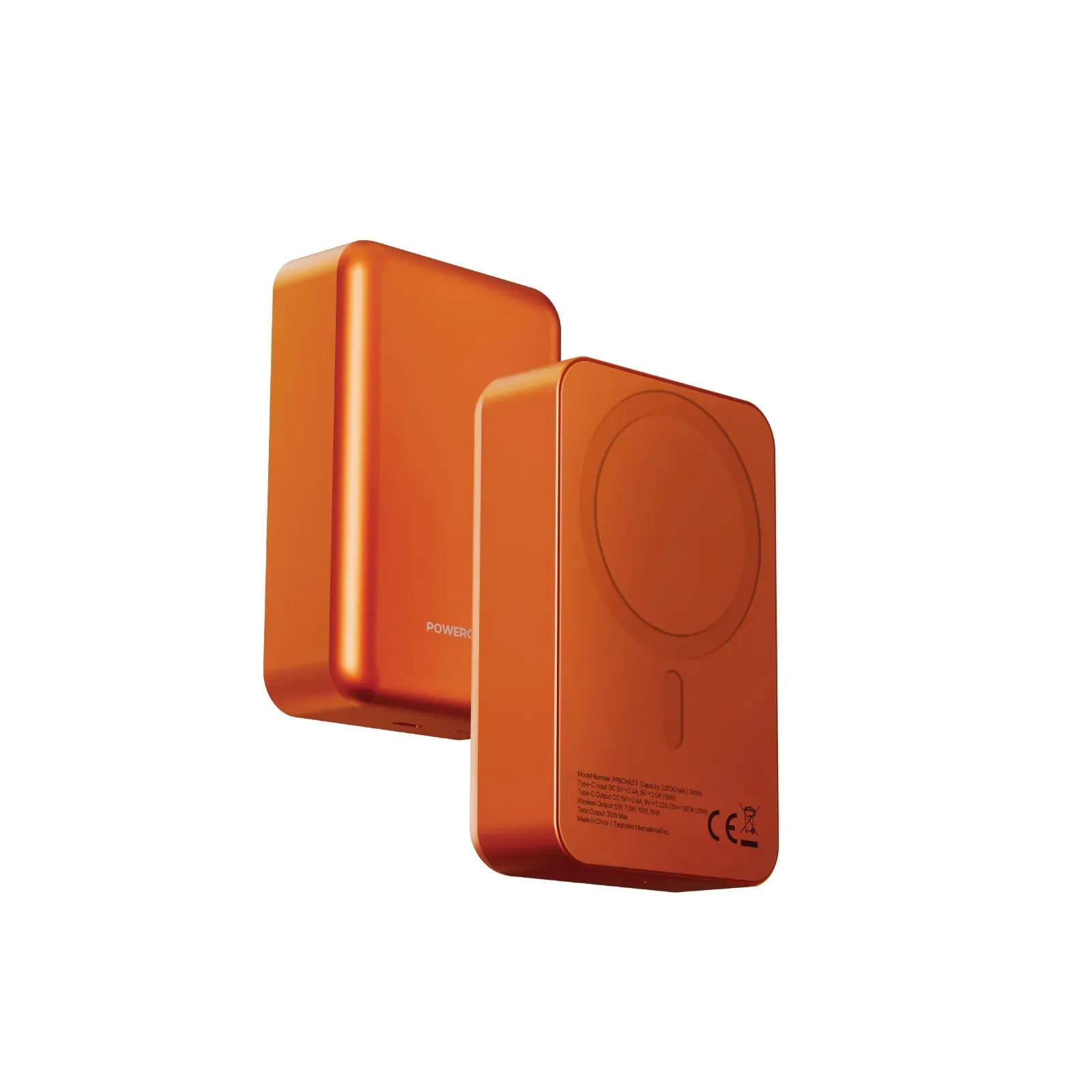 Spetano Magsafe Powerbank 20000 mAh Orange