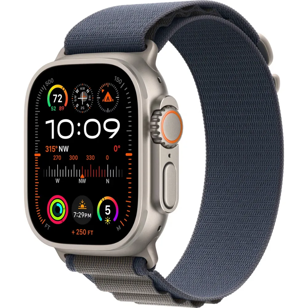 Apple Watch Ultra 2 (2024) 4G Titanium Blue Alpine Loop M