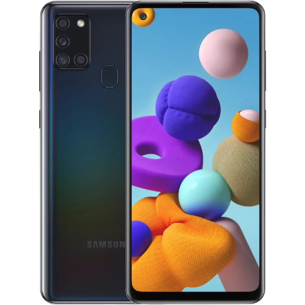 Refurbished Samsung Galaxy A21s 32GB Black Refurbished Samsung Galaxy A21s 32GB Black